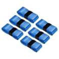 thumbnail image 1 of Unique Bargains 43.3' Non-Slip PU Tennis Racket Overgrip Tape Wraps with Hole Blue 6 Pack, 1 of 7