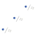 thumbnail image 1 of Transemion Car Modification Lightweight And Stylish Hood Lock Multiple Options Available blue DP17-25 3Set, 1 of 6