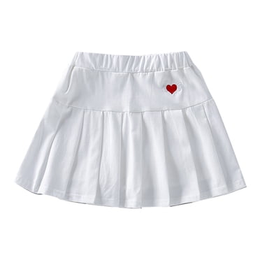 Kcodviy Toddler Little Kid Baby Dresses for Baby Girls Girl Skorts Skirts for Girl Sweaters Girls Flared Plain Pleated Wedding Dress Flower Girl Skater Skirt Sport Skirt