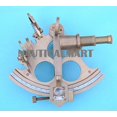 thumbnail image 1 of Antique Patina Solid Brass 6" Sextant by Nauticalmart, 1 of 3