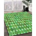thumbnail image 3 of Ahgly Tapis Rectangulaire Lavable en Machine Intérieur Transitionnel Vert Lime Foncé, 5 Pieds x 8 Pieds, 3 of 7