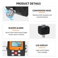 thumbnail image 3 of ENC-200 Digital Display Torque Meter Wrench Torque Tester 1/2'' Drive & Includes Adapters for 3/8'', 3 of 7