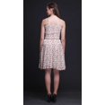 thumbnail image 4 of Bimba Robe de Cocktail Florale pour Femme, Smockée, au-Dessus du Genou, Fluide, d'Été, Robe Soleil - Petit, 4 of 5