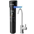 thumbnail image 1 of Waterdrop 15UB-UF 0.01 μm Ultra Filtration Under Sink Water Filter System for Baçtёria Reduction, NSF/ANSI 42 Certified, with Dedicated Faucet, 16K High Capacity, Idea for Renting, USA Tech, 1 of 9