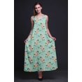 thumbnail image 3 of Bimba Robe Longue Décontractée pour Femme en Rayonne à Bretelles Spaghetti, Maxi d'Été – Grande, 3 of 4