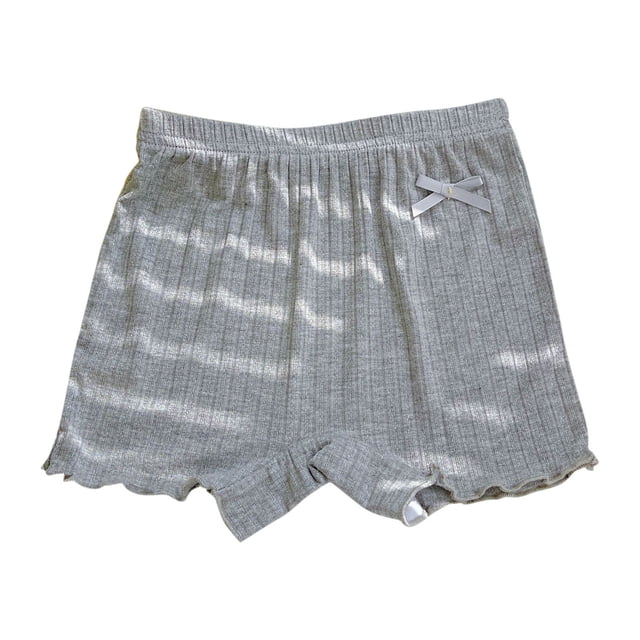 Girls' Summer Stretch Waist Anti-Slip Safety Shorts
