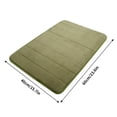thumbnail image 3 of Wzzjkit Memory Foam Bathroom Rugs, Soft Comfortable Bath Mat Non-Slip Kitchen Rugs for Bedroom Floor Shower Rug Decor Thick Dry Quickly Absorbent Water Bathroom Mat, 3 of 4