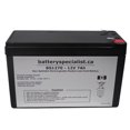 thumbnail image 1 of 12V 7Ah Rechargeable Battery; RBC2 Replacement [SLA-12V7-F1], 1 of 1