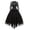 Black, variant on TIMIFIS Gothic Clothes For Women Women's Sleeveless Gothic Dress with Corset Halter Lace Swing Cocktail Dress Formal Halloween Punk Hippie Dresses Halloween Costumes For Women