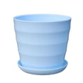 thumbnail image 2 of QTOCIO Colourful Plastic Flower Pot Succulent Flowerpot Home Office Decor, 2 of 4