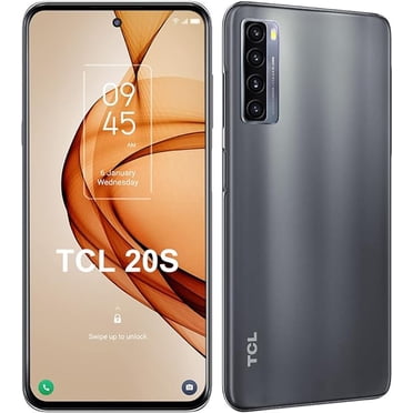Restored TCL T7730 20S 6.67" 128GB Storage 4GB RAM Milky Way Black LTE Cellphone Like New