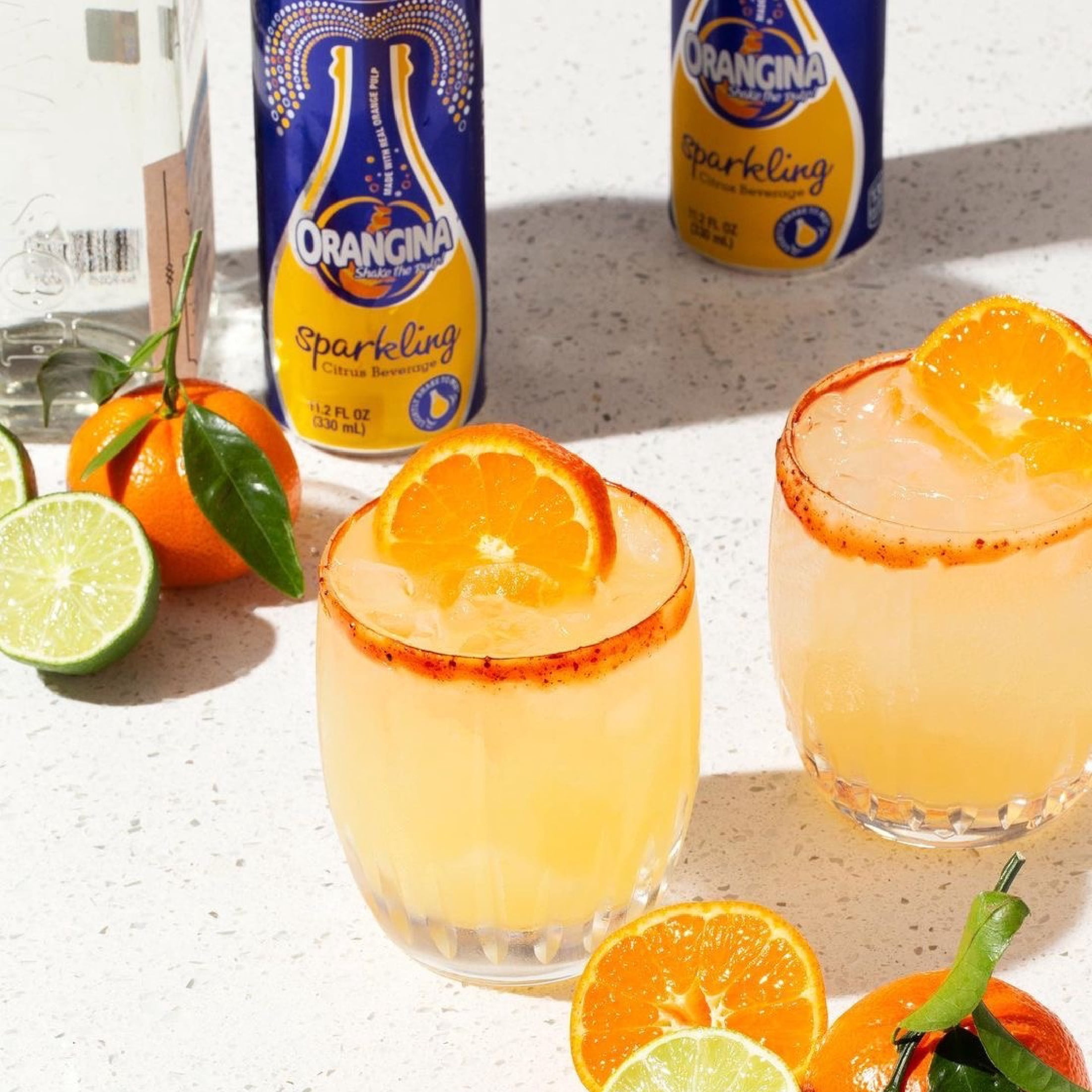 Orangina Originale Boisson pétillante aux agrumes 330ml / 6pk mince peut