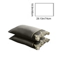 thumbnail image 4 of Sentmoon Pillow Covers Throw Pillows Covers Solid Color Luxurius Pillowcase Set 2-Piece Lace Cutis-Friendly Skidproof Pillowcases European Embroidered Pillow Covers, 4 of 7