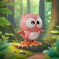 thumbnail image 4 of Meitianfacai Jumping Owl Wind Up Wind Up Running And Moving Toys For Children, Pink, 4 of 6