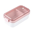 thumbnail image 1 of RKSTN Bento Boîte Réfrigérateur Compartiment Scellé Boîte de Conservation des Fruits Transparente avec Couvercle Boîte à Lunch Chauffée au Micro-Ondes Boîte à Lunch Bento, 1 of 5