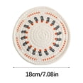 thumbnail image 1 of XZNGL Dining Table Mat Thermal Insulation Pad Cotton Linen Blend Heat Resistant Table Protector for Hot Bowls Pots Cups and Cookware, 1 of 4