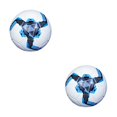 thumbnail image 2 of maskred Ballon de Soccer d'Entraînement et de Compétition pour Prairie Extérieure – Léger et Portable Bleu 4 2Ensemble, 2 of 6