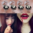 thumbnail image 4 of 1pair Halloween Cosplay Vampire Fangs Teeth Fancy Dress Costume Dentures Props Vampire Zombie Teeth, 4 of 4
