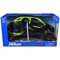thumbnail image 3 of Polaris RZR Pro R UTV Black and Lime Green 1/18 Diecast Model by New Ray, 3 of 5