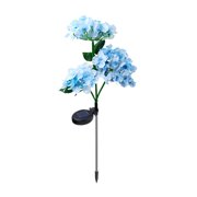 Rbaofujie Solar Lights New Solar Lantern Hydrangea Macrophylla Simulated Flower Household Garden Garden Lantern Outdoor Solar Lights