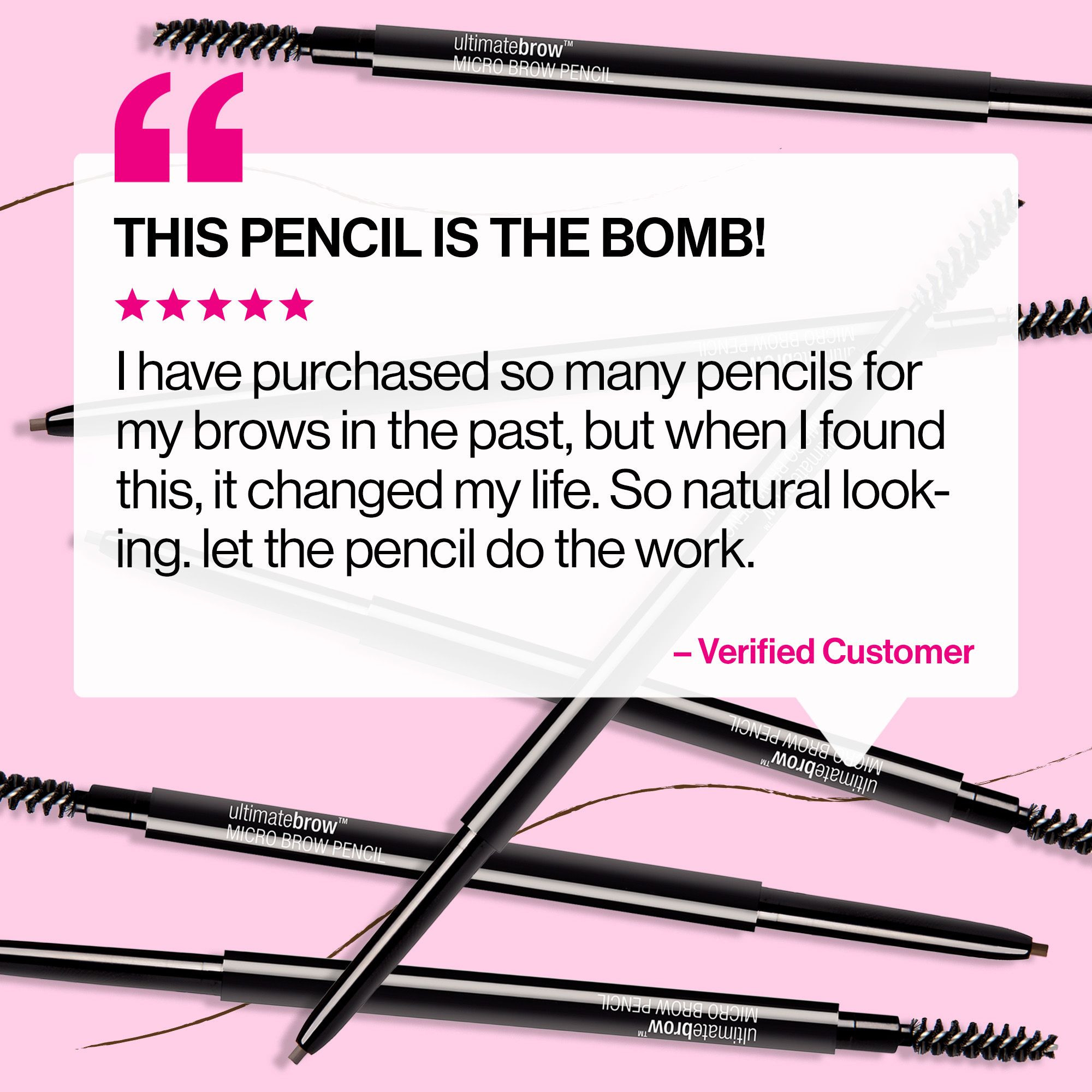 Crayon à sourcils Ultimatebrow Micro Brow Pencil - Brun foncé