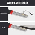 thumbnail image 3 of Dual-Sided Diamond File for Precision Sharpening, Ideal for Outdoor Use & Anglers, Compact Grinding Tool Fish Hook Sharpener, 3 of 5