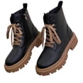 thumbnail image 2 of Styesk Boot Bottes pour Femmes Bottes à Talons Hauts pour Femmes Ankle Boot Chaussures Décontractées Confortables Bottes de Travail pour Femmes, 2 of 4