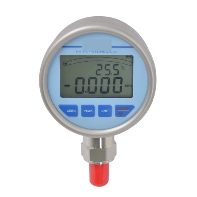 Manomètre Numérique de Pression d'Air et d'Huile, Précision 0,1 % Diaphragme Acier Inoxydable 316 L Rétroéclairage Compteur de Pression d'Eau et de Carburant, Largement Utilisé