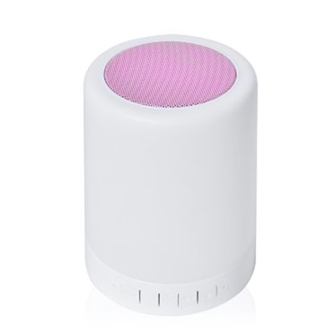 The Outer Casing of Portable Bluetooth Speaker Night Bluetooth speaker Light speaker Touch beside Beside Lamp with Touch Control Wireless Subwoofer
