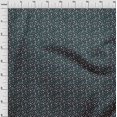 thumbnail image 4 of oneOone Velvet Navy Blue Fabric Asian Floral Craft Projects Decor Fabric Printed By The Yard 58 Inch Wide, 4 of 4
