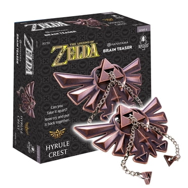 Legend of Zelda Hyrule Crest brain teaser