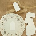 thumbnail image 4 of ziyahi 100pcs Label Kraft Paper Blank Hang Tags Christmas Wedding Party Favor Notes Solid Gift Card, 4 of 9