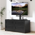 thumbnail image 2 of EDTara Media Console With 4 Drawers, Tv Stand Featuring Height Adjustable Mount for 32–80 Inch Televisions, 2 of 8