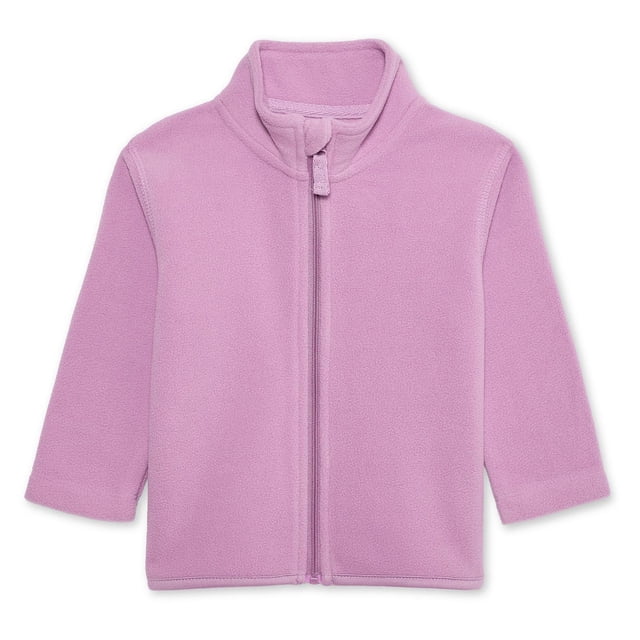 George Baby Girls' Micro Fleece Full Zip Jacket