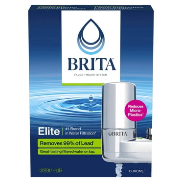 Brita On Tap Faucet Water Filter System, Chrome,