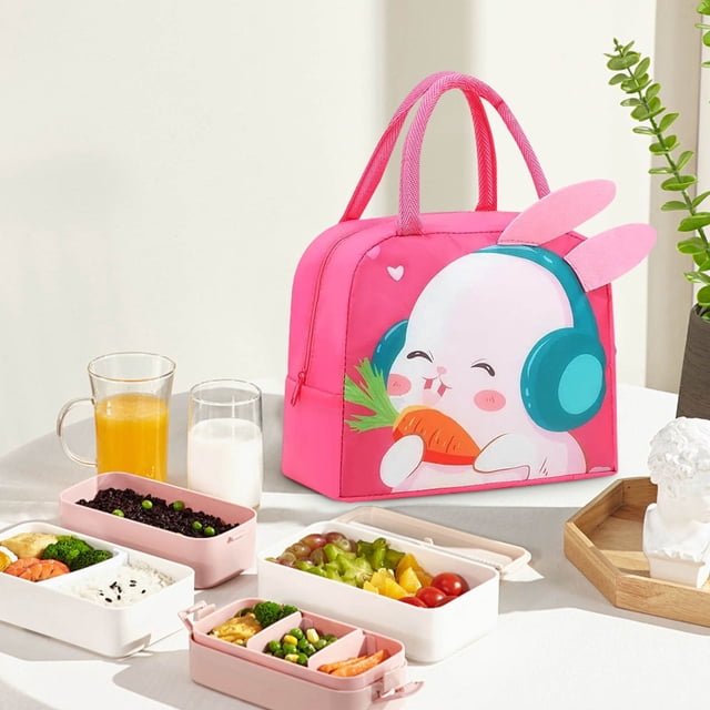 Amzcrzy Lunch Box forWomen Insulated Bag Lunch Box Portable Bag Convenient Bag Work Class Students Bring Rice Package Aluminum Foil Lunch Box Insulated Lunch Meal Prep Containers Lunch Box