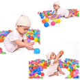 thumbnail image 2 of Yosoo 100Pcs/Set 4cm / 5.5cm Colorful Funny Soft Plastic Ocean Ball Set Baby Kids Playing Tool Soft Play Balls Ocean Ball Toy, 2 of 5