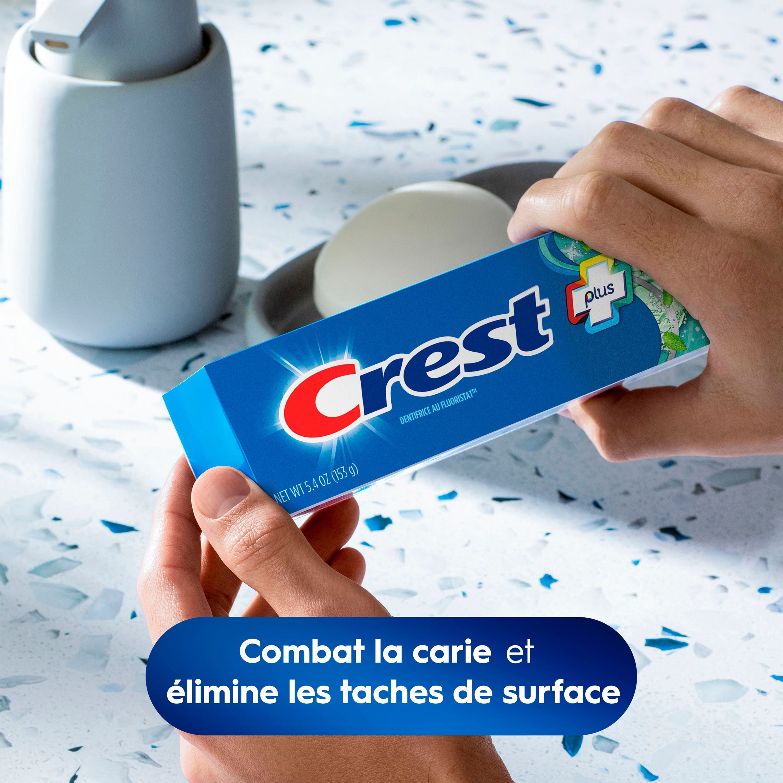 Crest Complete Whitening Plus Scope Toothpaste, Minty Fresh, 3 x 120 mL