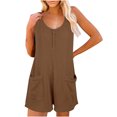 thumbnail image 2 of Fankiway Combinaison Sans Manches pour Femme, Uni, Polyester, Petit, 2 of 9