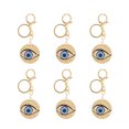 thumbnail image 4 of Decorative Key Chain, Multi Functional Portable Ornament Exquisite Eye Keychain Metal  For Car Rearview Mirror For Hangbag, 4 of 8