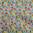 thumbnail image 1 of oneOone Polyester Spandex Light Blue Fabric Tropical Sewing Material Print Fabric By The Yard 56 Inch Wide, 1 of 5