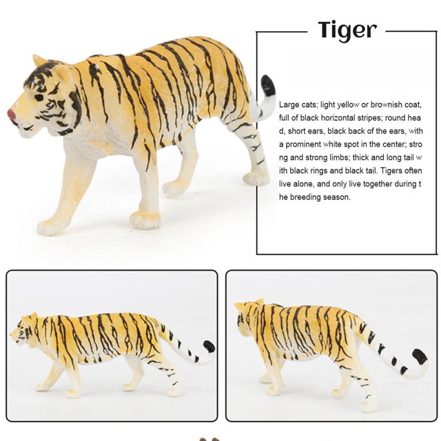 12PCS Mini Forest Animals Figures Toy Simulation Forest Animals Figurines Playset PVC Wild Animal Cognitive Toys For Children