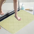 thumbnail image 4 of Dvkptbk Rugs Ultra Absorbent Non-Slip Memory Foam Machine Washable Soft Velvet Bath Mats Floor Mat Easier to Dry for Bathroom Floor Bath Mats Bath Rugs Bathroom Decor, 4 of 9