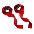 thumbnail image 1 of 2Pcs Strong Weight Lifting Straps Durable Hand Wrist Support Wraps Professional Outdoor Strength Deadlift Workout Adjustable Equipment Gear - Red, 1 of 8
