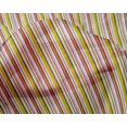 thumbnail image 3 of oneOone Silk Tabby Fabric Multicolor Stripe Print Sewing Fabric BTY 42 Inch Wide, 3 of 3