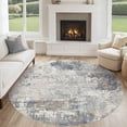 thumbnail image 1 of x Area Rug Living Room Rugs Washable Neutral Modern Abstract Soft Thin Large Rug Indoor Floor No Slip Rug Carpet for Bedroom Under Dining Table Home Office Decor Grey, 1 of 8