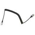 thumbnail image 4 of High Definition Multimedia Interface Extension Cable, 18 Gbps 4K 60Hz Wear Resistant Stretchable Mciro HD Multimedia Interface Spring Adapter Cable  For Cameras HD Male To Cable, 4 of 8