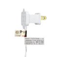 thumbnail image 2 of HUB Wide Angle Christmas Lights - 17.5ft White Wire - Warm White LED - 35ct, 2 of 3