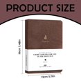 thumbnail image 3 of Journals for Writing, Hardcover Nice Leather Journal, Fountain Pen Notebook, Personal/Work Daily Journal Study Notebooks for Note Taking Writing Note Books Cute Journals Offices Supplies, Bronze, 3 of 6