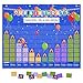 thumbnail image 3 of Eamay Happy Birthday Pocket Chart, Blue Birthday Graph Bulletin Board for Classroom, 3 of 4